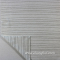 Good Design POLY90% LX10% Stretchy and Soft Stripes Pattern Single Jersey Filigreework Fabric for Garments